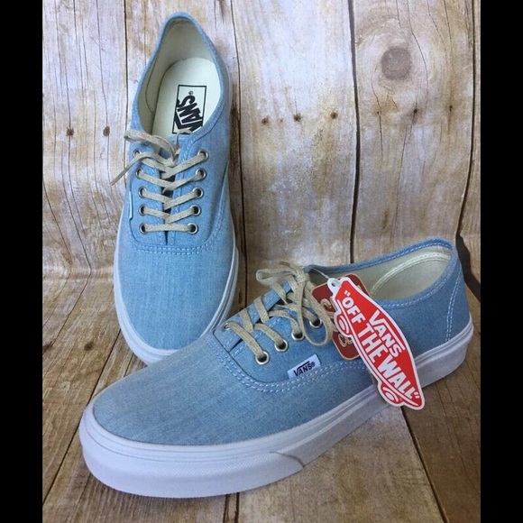 vans authentic chambray